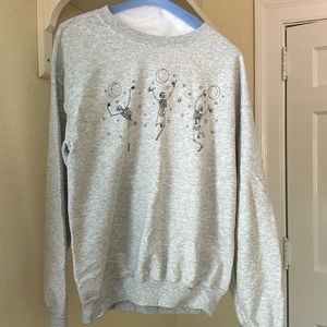 Halloween inspired pull over hoodie